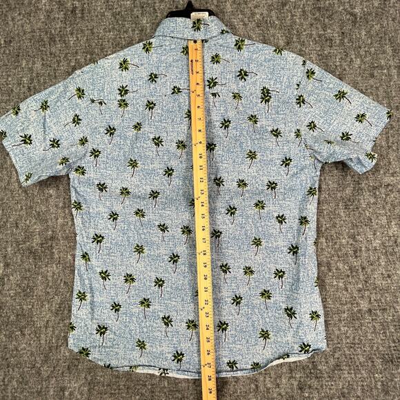 Hawks Bay Shirt Mens Extra Large Hawaiian Resort‎ Palm Button-Front Camp Cabana - Picture 8 of 10